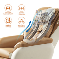 KZJ Fauteuil de massage électrique de luxe à gravité zéro, capsule spatiale, canapé multifonctionnel, canapé de massage directement de l'usine