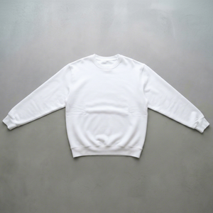 เสื้อสเวตเชิ้ตคอกลมทรงโอเวอร์ไซส์ ผ้าเฟรนช์เทอร์รี่เนื้อหนา แบบยูนิเซ็กซ์ พร้อมโลโก้สั่งทำด้านหน้า สำหรับสตรีทแวร์ฤดูใบไม้ร่วง - Product Image 1