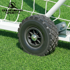 Portería de fútbol de pelo <span class=keywords><strong>directa</strong></span> de fábrica, portería de fútbol móvil de entrenamiento de carrera de lanzamiento portátil de aluminio de alta calidad - Product Image 5