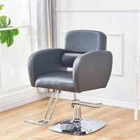 Mobilier commercial de haute qualité direct d'usine maquillage cuir de beauté coiffure coiffure coupe de cheveux salon de coiffure chaise de barbier