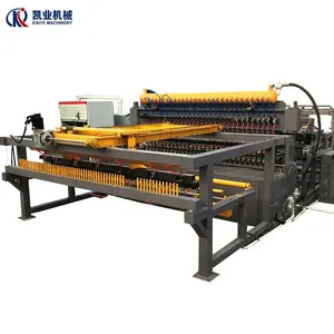 Full-automatic robot wire mesh welding machine used for building reinforcement