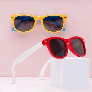 Gafas de Sol Deportivas de Silicona para Niños y Niñas, Protección UV400, Cuadradas, Polarizadas, Venta al Por Mayor - Product Image 2