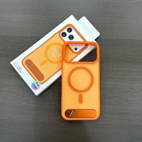 Coques de téléphone BAILI nouvellement conçues avec couleurs assorties pour Samsung A57/A27/A07/A16, avec bande tactile et support magnétique intégré