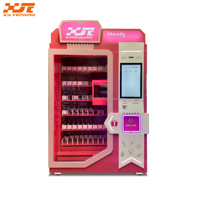 XY Beauty Vending Machine with LED Lighting Cosmetics Retail Products and Blind Box Vending SDK Function With CE Certificated