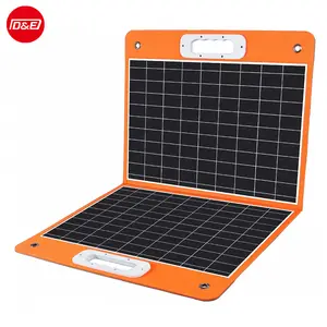 60W 100W Outdoor Camping Solar panel Wasserdichtes Solar ladegerät 18V Flexibel Faltbar USB 3.0 Typ C DC Port Solargenerator Energie