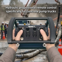 Kit Completo de Control Remoto Proporcional Inalámbrico Hidráulico para Conversión de Camiones Bomba de Concreto y Camiones Mezcladores
