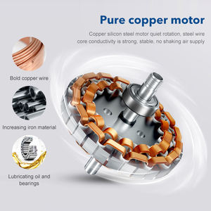 Harga wajar Item Modern dalam ruangan dekoratif perumahan logam Body Collocation 48 inci 3 pisau kipas langit-langit - Product Image 3