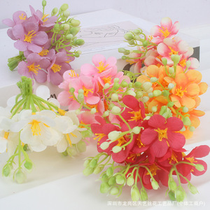 Fleurs en soie, marguerites artificielles pour mariage, accessoires pour cheveux de mariée, décoration intérieure, accessoires de photographie en extérieur - Product Image 4