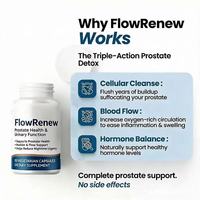 Capsules Flow Renew en marque privée OEM, soutien à la santé de la prostate, soin des voies urinaires, complément de bien-être pour hommes