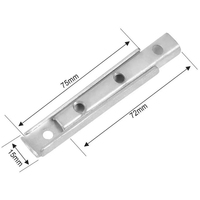 Factory Direct Sofa Connector Brackets Sectional Couch Interlocking Tapered Straight Mount Armrest Joint Hardware Fastener