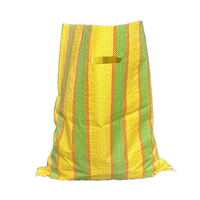 Sac en raphia tissé en polypropylène avec impression offset, sac de courses réutilisable, résistant à l'humidité, pour la farine et l'alimentation animale, usage agricole