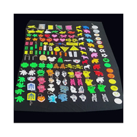 Porte-clés réfléchissants haute visibilité, hiboux phosphorescents, réflecteurs de sécurité, jouets réfléchissants en PVC, porte-clés pour enfants, sac à dos scolaire