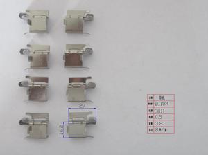 D1519 pièces de voiture étriers de frein Clip systèmes de freinage automatique Clips de plaquettes de frein avant pour plaquettes de frein MITSUBISHI - Product Image 6