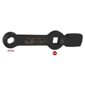 KS TOOLS - 517.0925 Clé hexagonale à chocs 3/4 ''avec 2 surfaces d'impact-EAN 4042146755792 HEAVY VEHICLES - Product Image 2