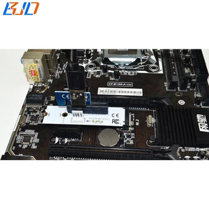Commercio all'ingrosso della fabbrica NGFF M.2 NVME Key-M to pci-e 4X adattatore Slot adattatore Riser Card con Molex IDE 4pin cavo di alimentazione in magazzino - Product Image 5
