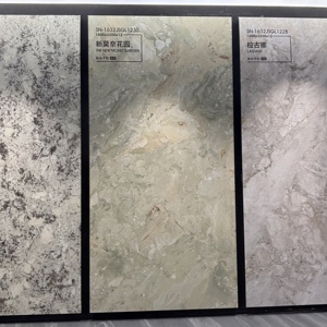 Lastra in Gres Porcellanato Sinterizzato Lucido Grigio Effetto <span class=keywords><strong>Marmo</strong></span> <span class=keywords><strong>di</strong></span> Alta Gamma 3200x1600x12mm per Top Cucina e Sfondo TV - Fornitura Diretta dalla Fabbrica - Offerta Speciale - Product Image 3