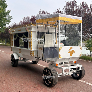 Cercueil de Luxe Personnalisé en Acier, Traîné par des Chevaux et Électrique, Chariot Funéraire, Véhicule de Cercueil, Vente Directe d'Usine - Product Image 3