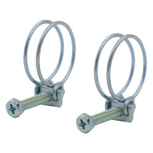 HAVC Strong OEM Galvanized Double Wire Rope Support Tube Connection Hose <b>Clamps</b> - Product Image 2