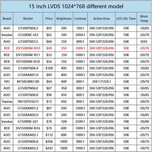 BOE Original 15 Zoll TFT IPS LCD Display LVDS 20 Pins 4:3 1024x768 XGA 15 Zoll LCD Panel Bildschirm 15 Zoll LCD Modul - Product Image 4