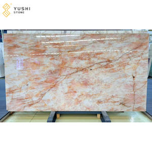 Losas de Cuarcita Rosa Natural Translúcida YUSHI, Cristallo, para Cocina y Uso en Exteriores, Impermeables - Product Image 1