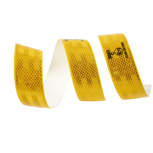 3HAO ECE 104R bianco giallo rosso cospicuità rimorchio veicolo nastro riflettente nastro di sicurezza adesivo riflettore - Product Image 3
