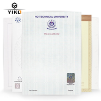 Certificado de Seguridad Personalizado YIKO, Certificado de Autenticidad en Papel con Sello Holográfico e Impresión de Número de Serie Láser