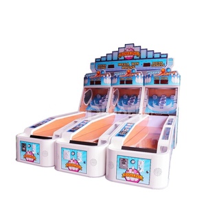 Trẻ Em Trong Nhà Bán Chạy Nhất 3 Người Chơi Hạnh Phúc Fancy Bowling Redemption Ball Ném Arcade Khu Vực Trò Chơi Máy - Product Image 3