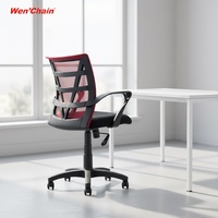 Chaise de bureau pivotante moderne en maille pour gaming, confortable pour longues sessions, inclinable, vente en gros usine