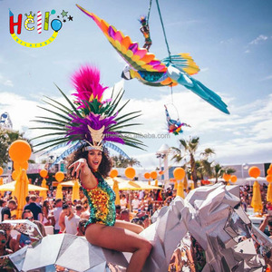Lễ Hội Sự Kiện Hấp Dẫn Lễ Hội Carnival Deco In Đầy Màu Sắc <span class=keywords><strong>Inflatable</strong></span> Flying Bird <span class=keywords><strong>Inflatable</strong></span> Parrot Animal - Product Image 3