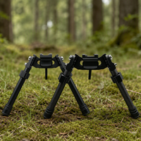 Accessoires de trépied de chasse en fibre de carbone personnalisés Meixin Boyue, supports légers pour lunette de visée, accessoires d'observation des oiseaux