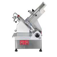 Nouvelle machine à découper la viande, lame en acier au carbone chromé, trancheuse à fromage, jambon, aliments, pour charcuterie, commerciale / hachoir, épaisseur réglable