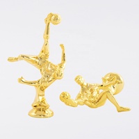 Figurine de joueur de football en promotion, composants de trophée de football, cadeaux commémoratifs pour enfants GZ06