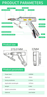 Kit de torche de soudage portable HXLASER 4 en 1 3KW pour torches de soudage laser raytools BW101-GS, pistolet de soudage laser portatif BH03K