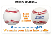 Balle de baseball lumineuse de 9 pouces, réglementaire, qui brille dans le noir, en cuir, pour l'entraînement nocturne, souvenir, cadeau pour les fans de baseball