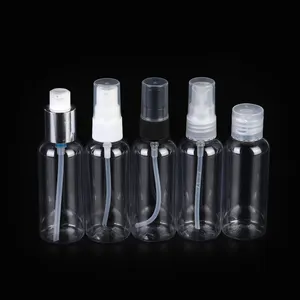 Yueyi באיכות גבוהה שקוף 60Ml 80Ml 100Ml 120Ml Pet בושם ספריי בקבוק קוסמטי בקבוקים פלסטיק בקבוק