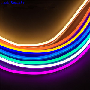 Tira de luces <span class=keywords><strong>led</strong></span> de neón redondas, iluminación de 360 grados, resistente al agua, <span class=keywords><strong>ip68</strong></span>, rgb, para exteriores - Product Image 2