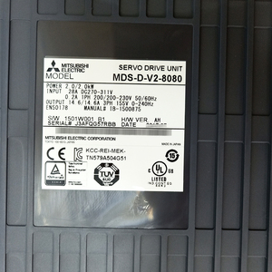 MDS-D-V2-8080อะไหล่ MDS-D-V2-8080ของ Fanuc ส่วนประกอบที่มีคุณภาพสูง MDS-D-V2-8080ผลิตตามมาตรฐานอุตสาหกรรมที่เข้มงวด - Product Image 1