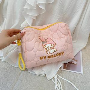 กระเป๋าเครื่องสำอางลายการ์ตูน Kuromi Melody ความจุขนาดใหญ่น่ารัก sanriod - Product Image 6