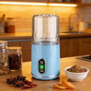 Cadeau pour petite amie : Moulin à café industriel, mixeur portable, alimentation voiture/batterie, bouton unique pour smoothie, mixeur performant - Product Image 6