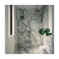 Newstar Top Qualité Personnaliser Design Maison Salle De Bains Douche Décoration Murale Pierre Naturelle Marbre Quartzite Onyx Dalle
