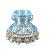 Porte-crayons en forme de robe de princesse imprimé en 3D, organisateur de pinceaux de maquillage haut de gamme, pièce décorative, modèle fabriqué en Chine, modèle Bt-008