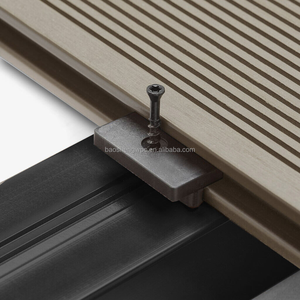 <span class=keywords><strong>Clips</strong></span> de fixation durables en acier inoxydable et plastique pour terrasses en bois composite, attaches invisibles, vis pour une installation facile en extérieur, hôtels - Product Image 6