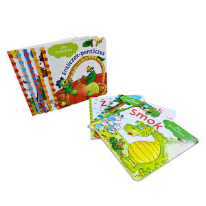 Livre cartonné pour enfants personnalisé avec impression offset et gaufrage, livre cartonné pour bébés pour <span class=keywords><strong>l</strong></span>'apprentissage de <span class=keywords><strong>l</strong></span>'<span class=keywords><strong>anglais</strong></span> - Product Image 3