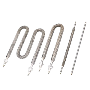 240 volt <span class=keywords><strong>elemento</strong></span> riscaldante alettato aria tubolare in acciaio inossidabile industriale elettrico tipo <span class=keywords><strong>I</strong></span> U W per combustione a secco - Product Image 5