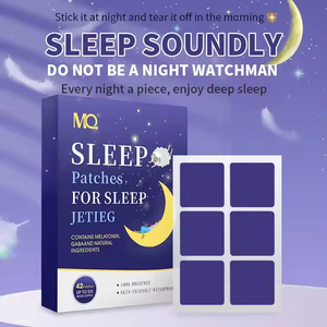 Parches para Dormir MQ, para el Problema de Piernas Resletantes, con Melatonina, GABA, Ingredientes Naturales, Sin Medicamentos, Resistentes al Agua, Amigables con la Piel, 42 Parches - Product Image 1