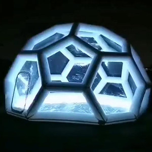 Dôme de football gonflable économique, tente à bulles en PVC, <span class=keywords><strong>serre</strong></span> transparente pour <span class=keywords><strong>le</strong></span> <span class=keywords><strong>camping</strong></span> avec pompe à air pour les stations balnéaires - Product Image 3