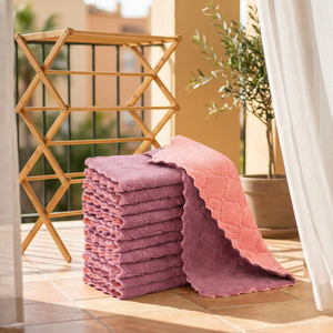 Chiffons de nettoyage en microfibre douce, serviettes absorbantes réutilisables pour la cuisine et la salle de bain - Product Image 5