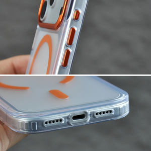 Étui de protection antichoc Armor Design avec protection contre les chutes intégrée, PC+TPU premium, caméra métallique, étui de téléphone magnétique puissant pour 17 Pro Max - Product Image 5