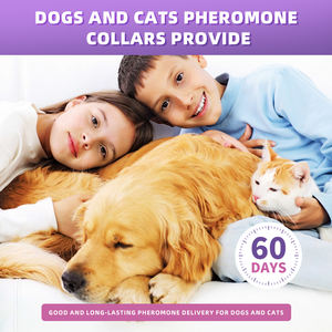 OEM ajustable gato calmante collares resistente al agua feromonas Collar con alivio de la ansiedad y el estrés lavanda chupete para gatos - Product Image 6