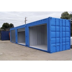 Khung thép 20ft 40ft prefab Modular di động di chuyển <span class=keywords><strong>Container</strong></span> vận chuyển kho lưu trữ nhà để xe để bán - Product Image 5